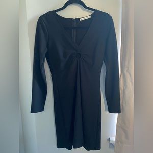 Abercrombie Key Hole long sleeve dress.